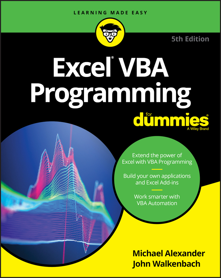 Excel vba programming for dummies 5th edition Ebook
